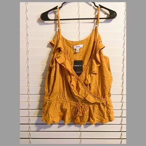 Flounce Tank Top